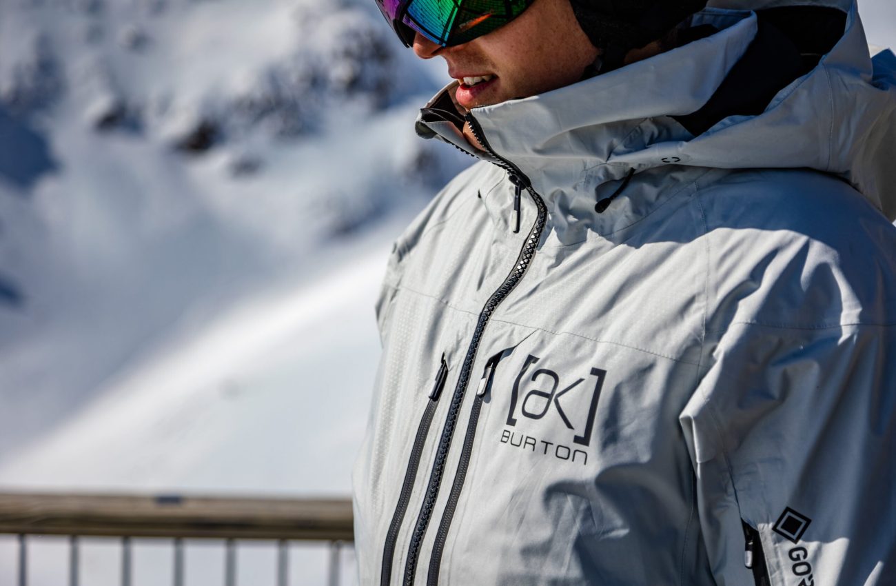 Burton snow Jacket photographed at Mt. Ruapehu, New Zealand